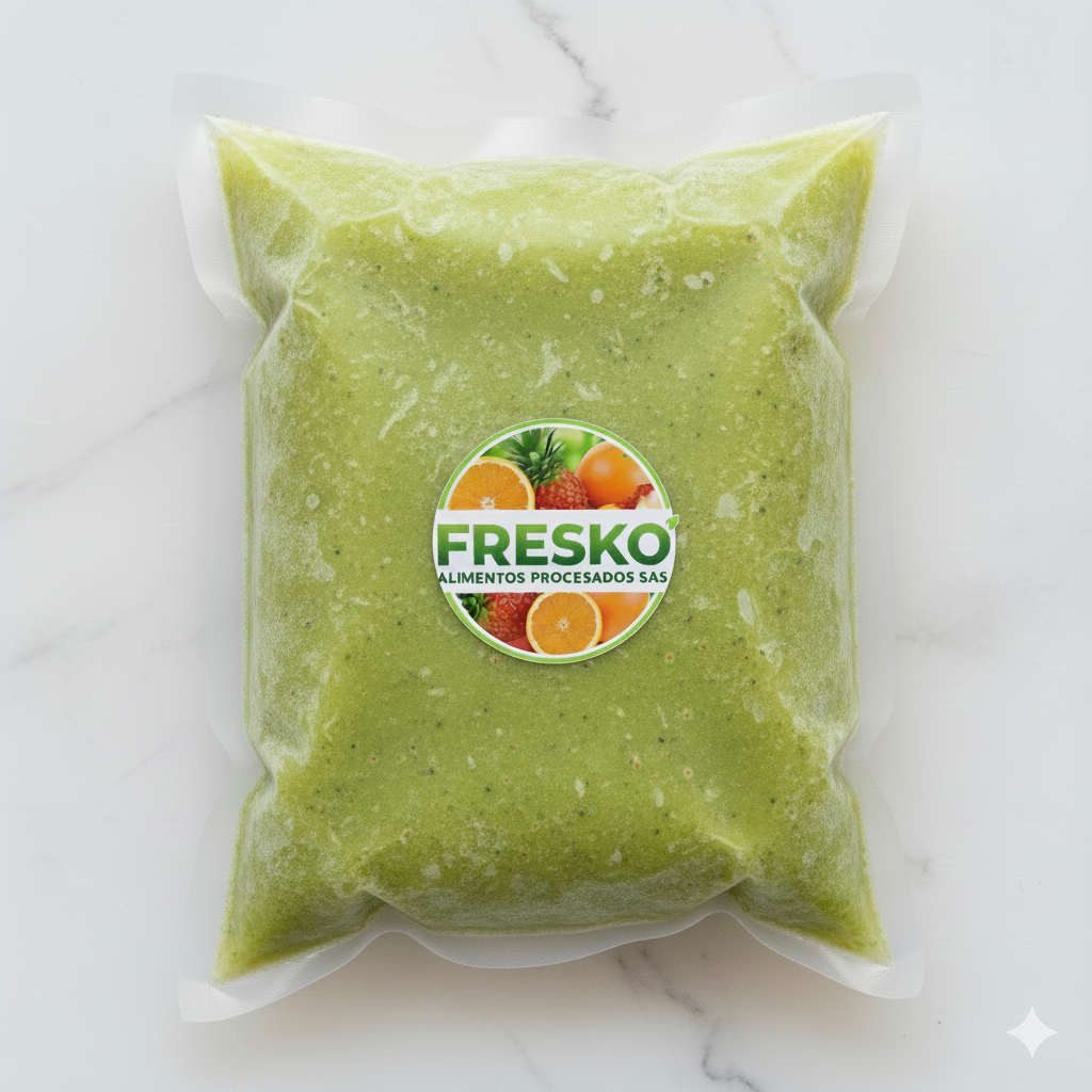 Pulpa de lulo colombiano 100% natural Fresko
